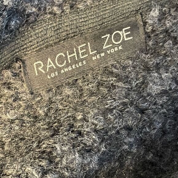 Rachel Zoe Cardigan Open Front Gray - Picture 5 of 6